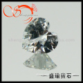 heart cutting factory price stone cubic zirconia